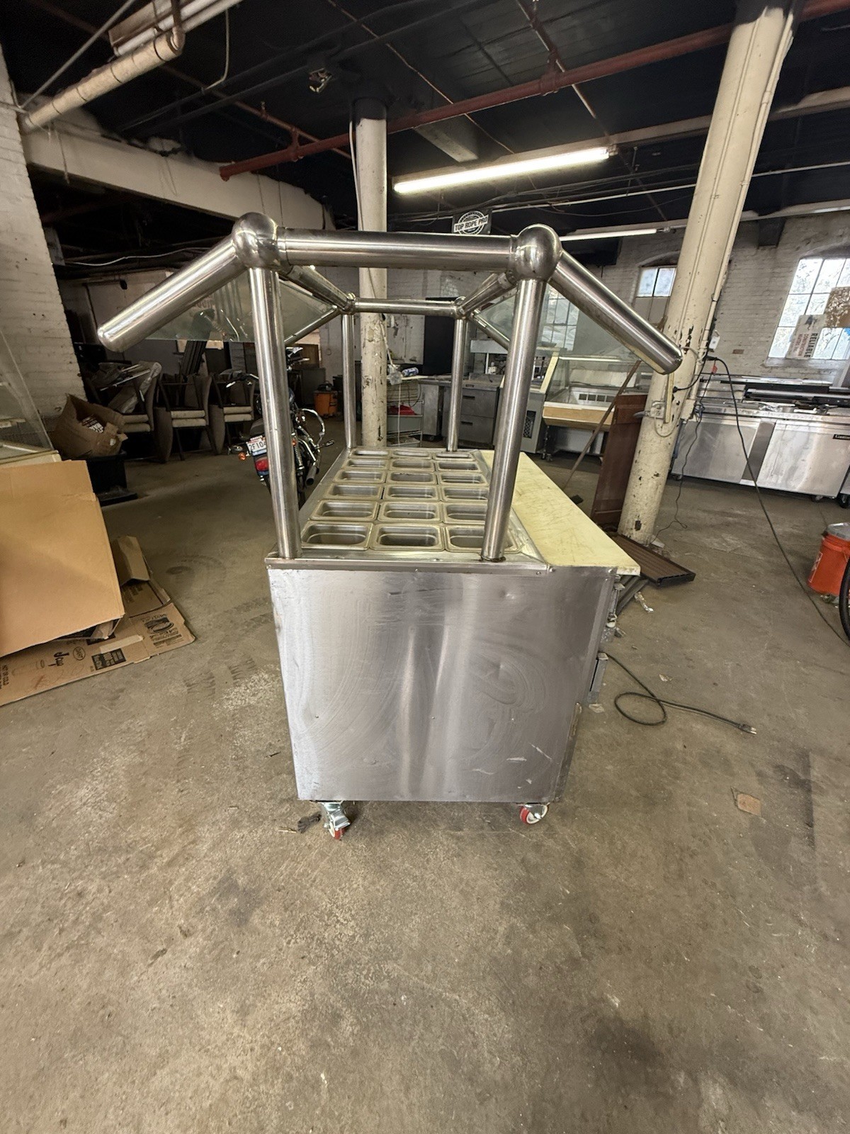 48” Used Buffett / Toppings Refrigerated Table Cooler Used Commercial