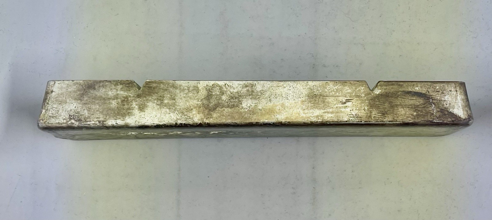 United American Metals Babbitt Ingot Marine Diesel Syracuse Metals 4lbs+ Vintage