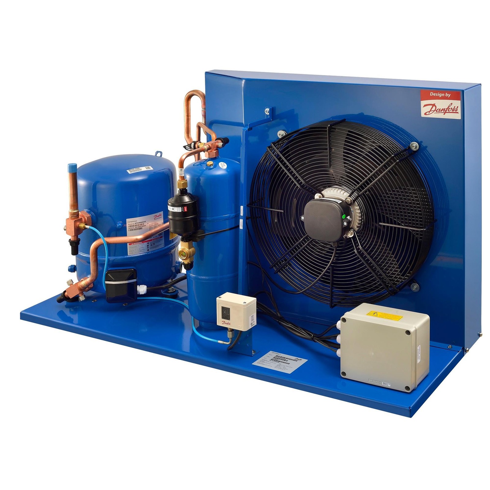 Danfoss OP-HJZ036D39Q Condensing Unit Microchannel Coil 3HP MBP 230V/3Ph/60Hz R1