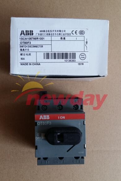 1PC 80A Disconnector OT80F3 3P 1SCA105798R1001