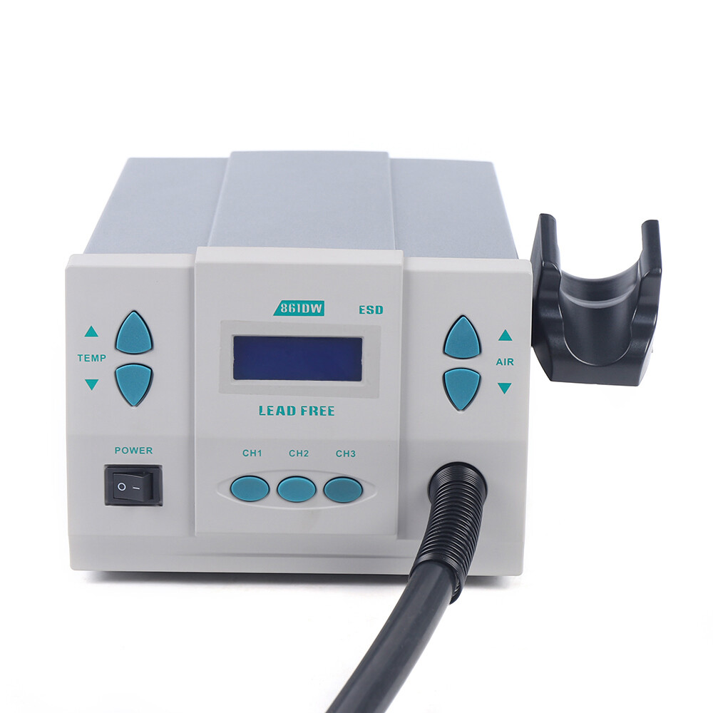 861DW Heat Gun Digital Display Station Hot Air Rework Station Soldering 1000W