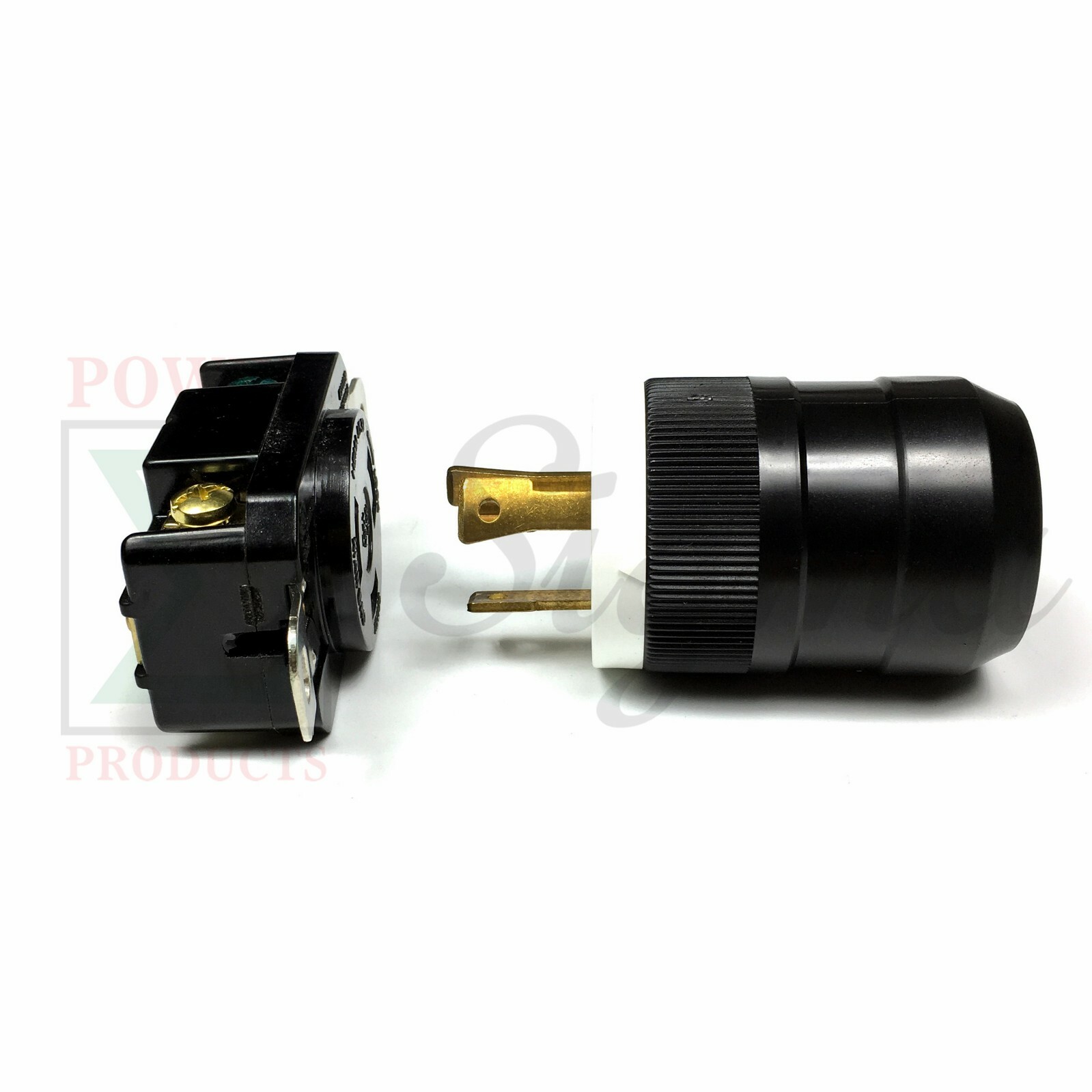 NEMA L5-30P L5-30R 30A 125V Twist Lock Electrical Plug Connector Male/Female UL