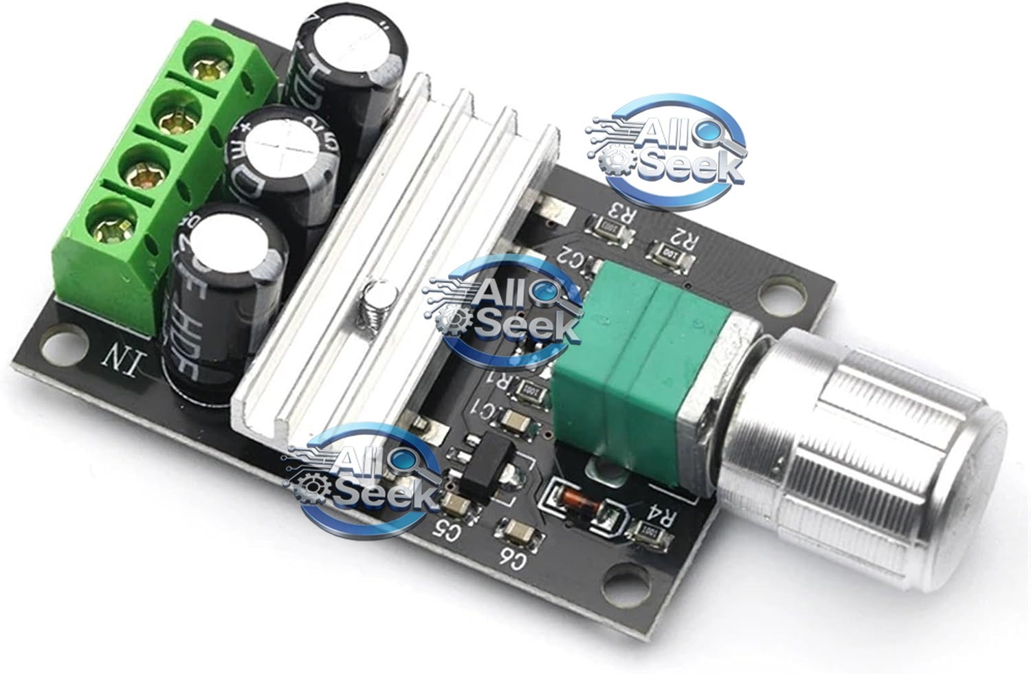 1Pc 1203BK PWM DC 6V 12V 24V 28V 3A Motor Speed Control Switch Controller New