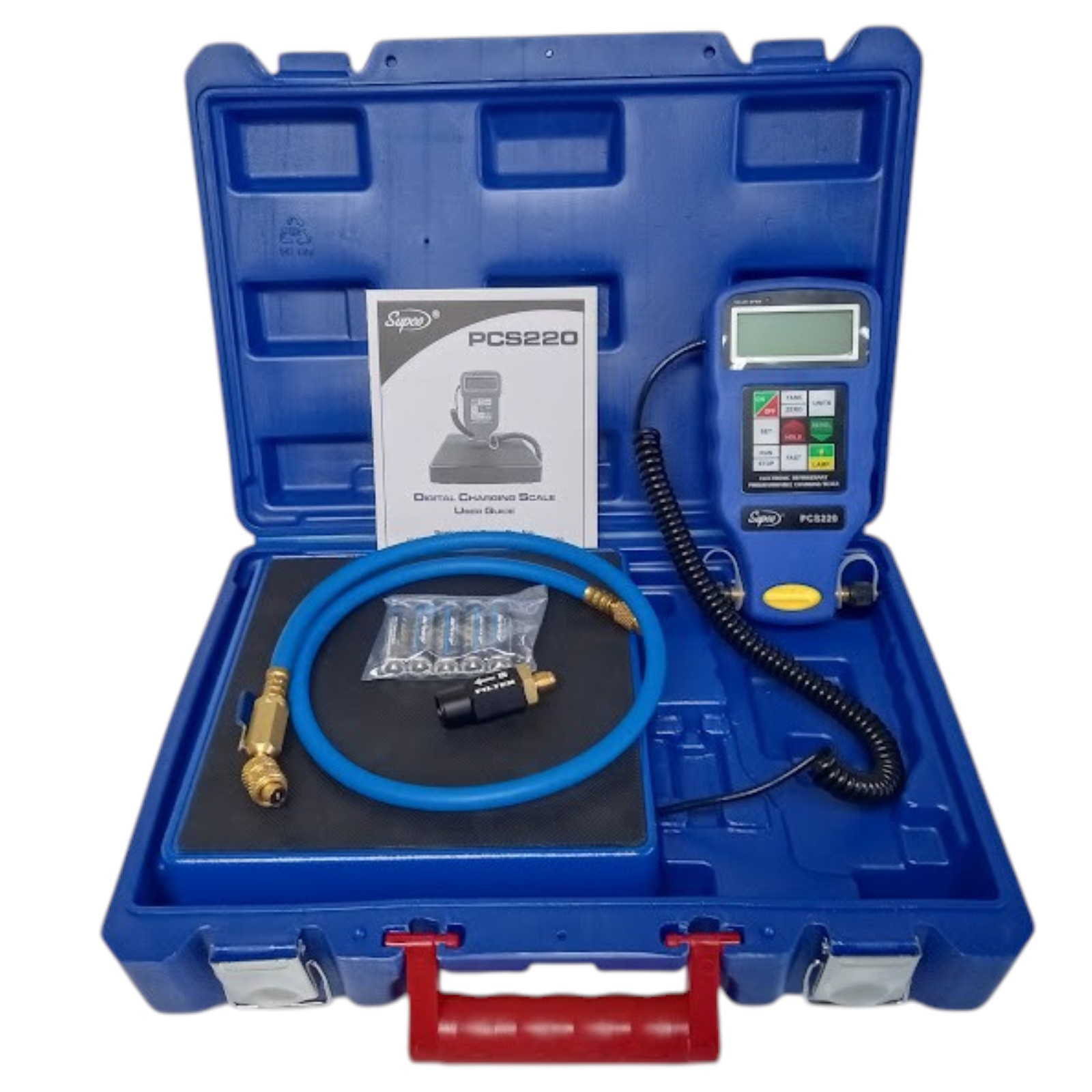Supco PCS220 HVAC Programmable Refrigerant Charging Scale 200 lbs