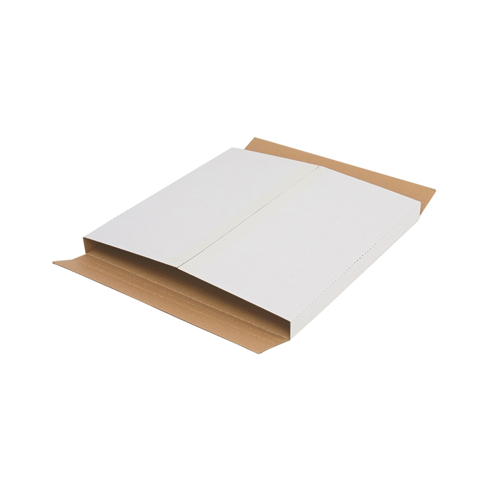 25PCS Vinyl Record Shipping Boxes 12.5″ Album Mailers Cardboard Packaging White