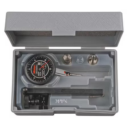 Mitutoyo 513-442-16T Dial Test Indicator, Hori, 0 To 0.060 In