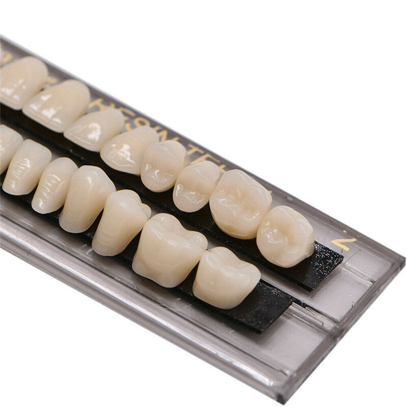 15 Sets Denture 23# Shade A2 Acrylic Resin Full Set Teeth Upper Lower Dental US