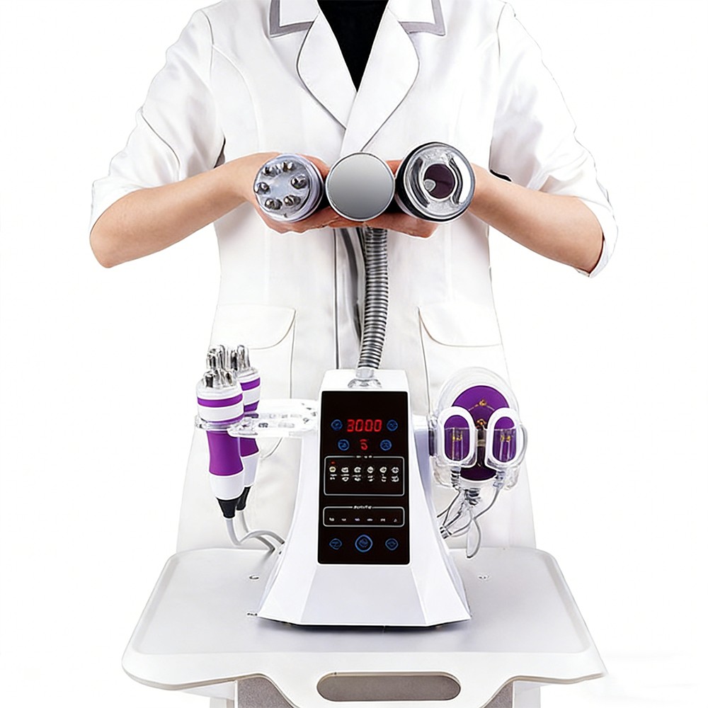 6 in 1 40-K Beauty Machine for Body Massage Facial Skin Care Skin Lifting Lost