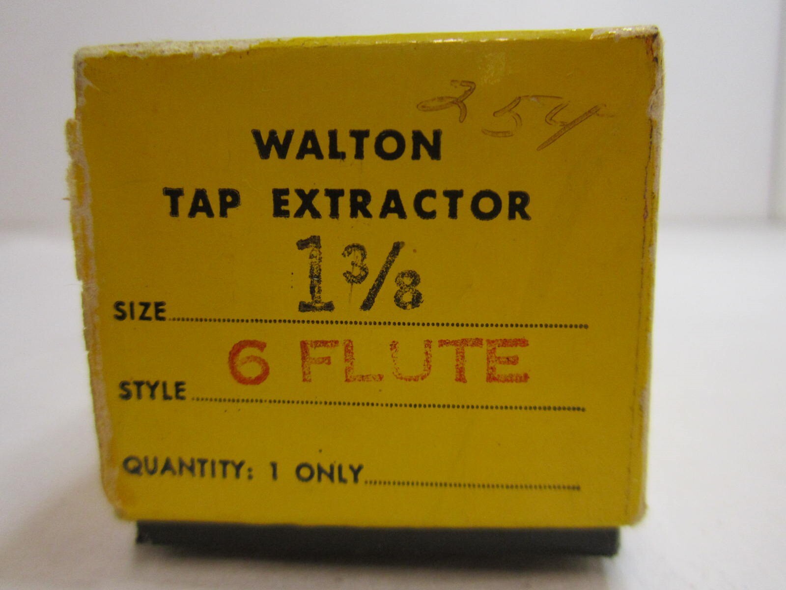 Walton (11376) 1-3/8″ x 7/8″ x 5-3/4″ OAL 6 Flutes Tap Extractor