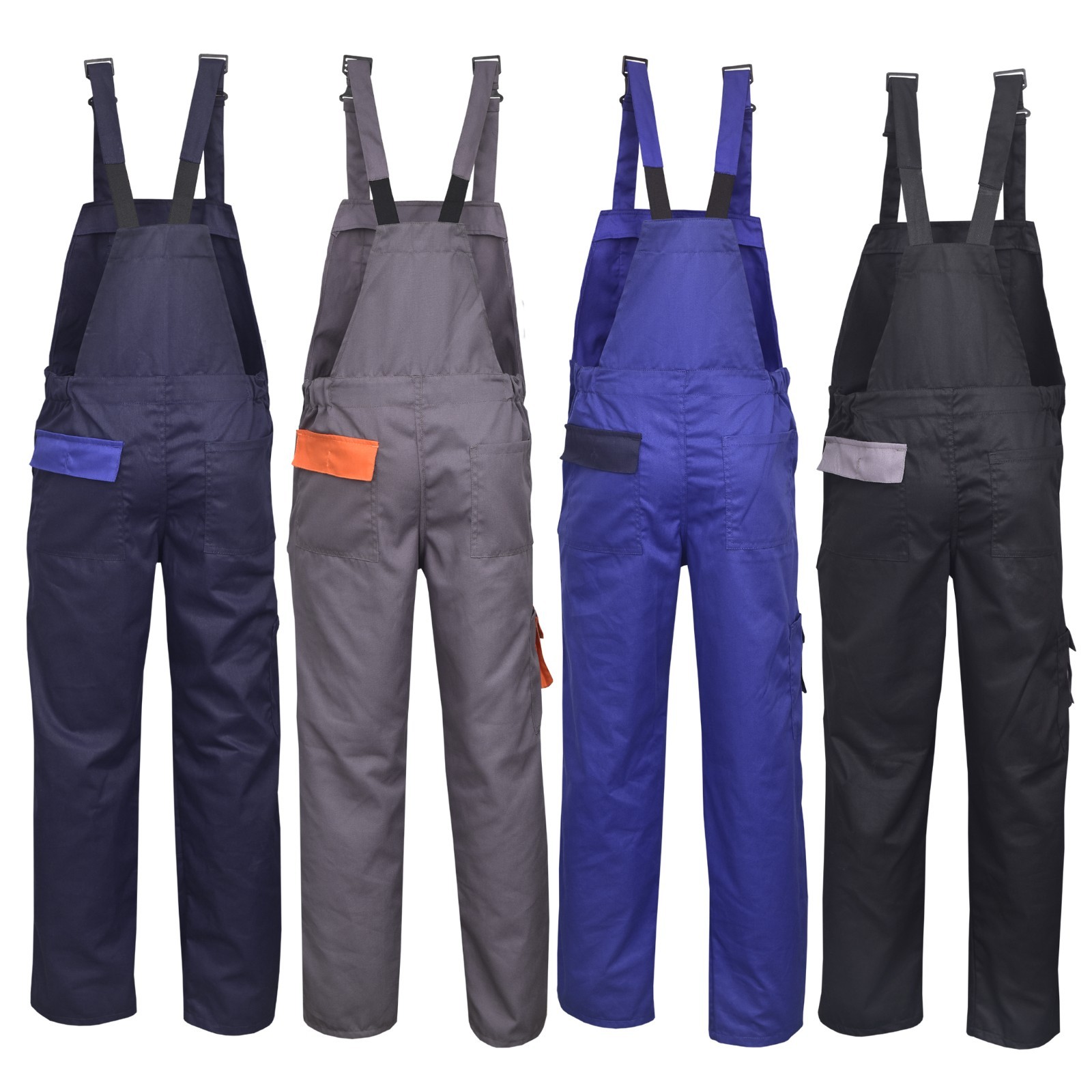 Work Bib and Brace Overalls, Overalls Men, Bib and Brace Dungarees Coveralls