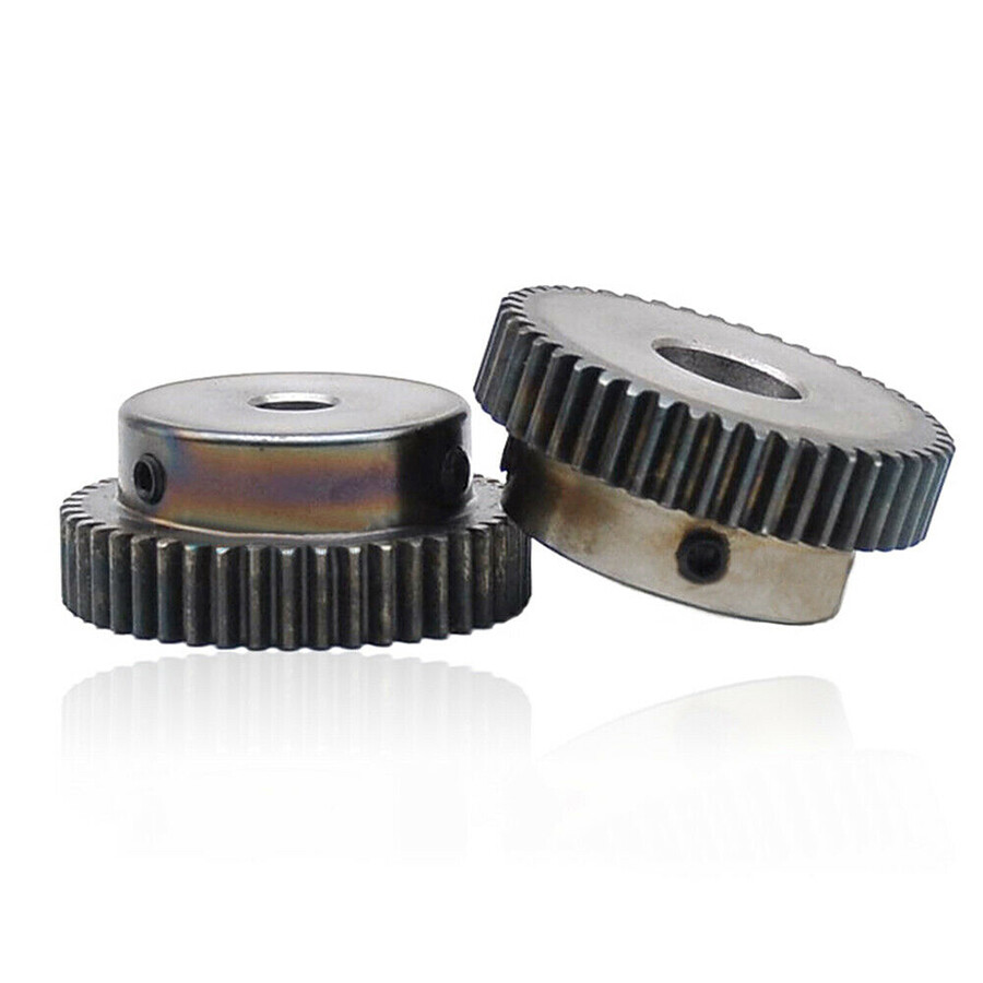 Pinion Gear with Step Motor Gear 1 Mod 45# Steel Spur Gear 10-150T Bore 4-25mm