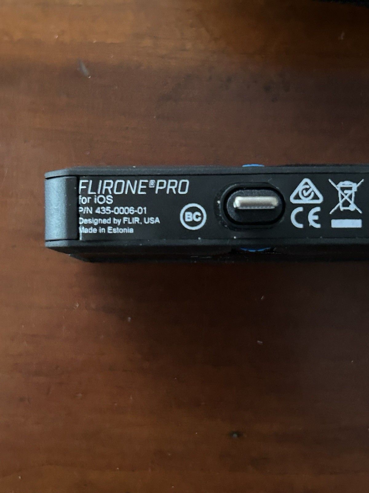 Flir One Pro – Thermal Imaging Camera for iOS iOS: Lightning Port, Black