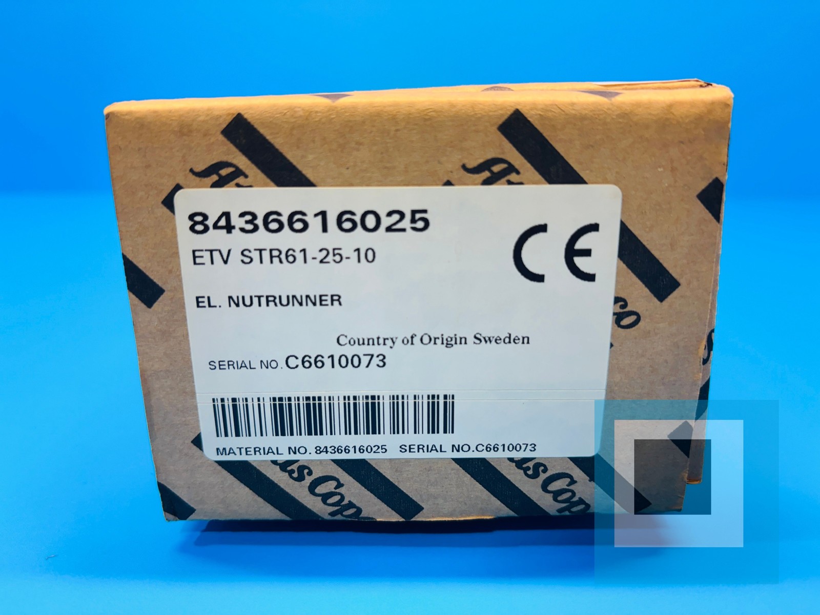 Atlas Copco ETV STR61-25-10 EL. NUTRUNNER 8436616025 – NEW OPEN BOX