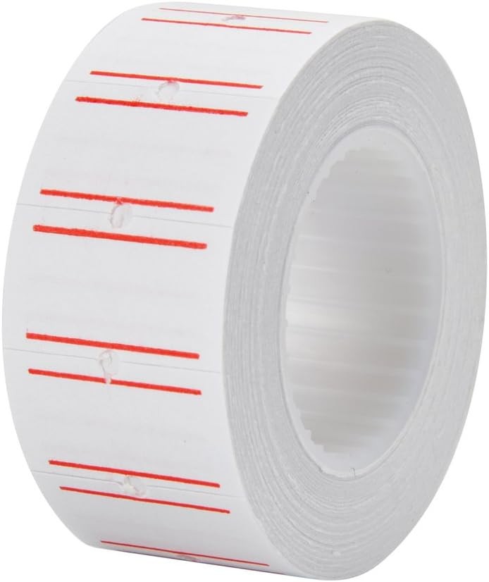 Red Line Price Tag Labels 600 per Roll Compatible with MX-5500 M5500 AK813 HG979