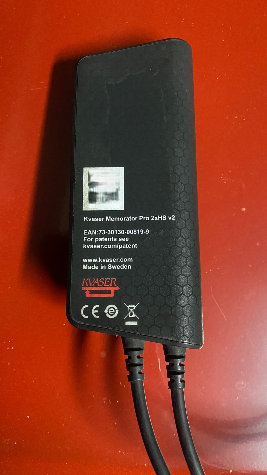 Kvaser Memorator Pro 2xHS v2 64GB SD card