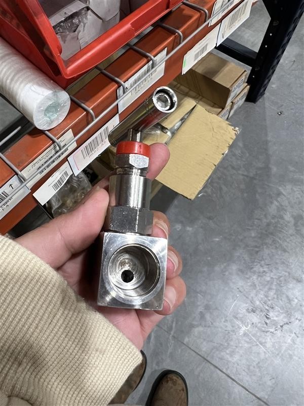 Stainless Steel Panel Mount Needle Valve – 1/2″