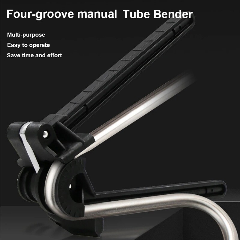 4 in 1 Tube Bender 5/16 3/8 3/16inch Manual Tube Bending Tool Combination Bender