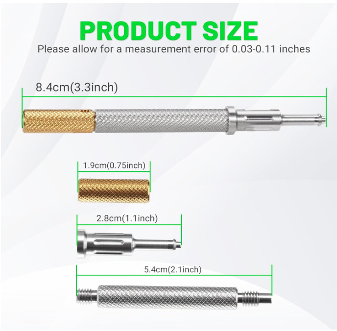 US 3-In-1 Locator Core Tool Insertion Extraction inserts W/Abutment Outer Driver