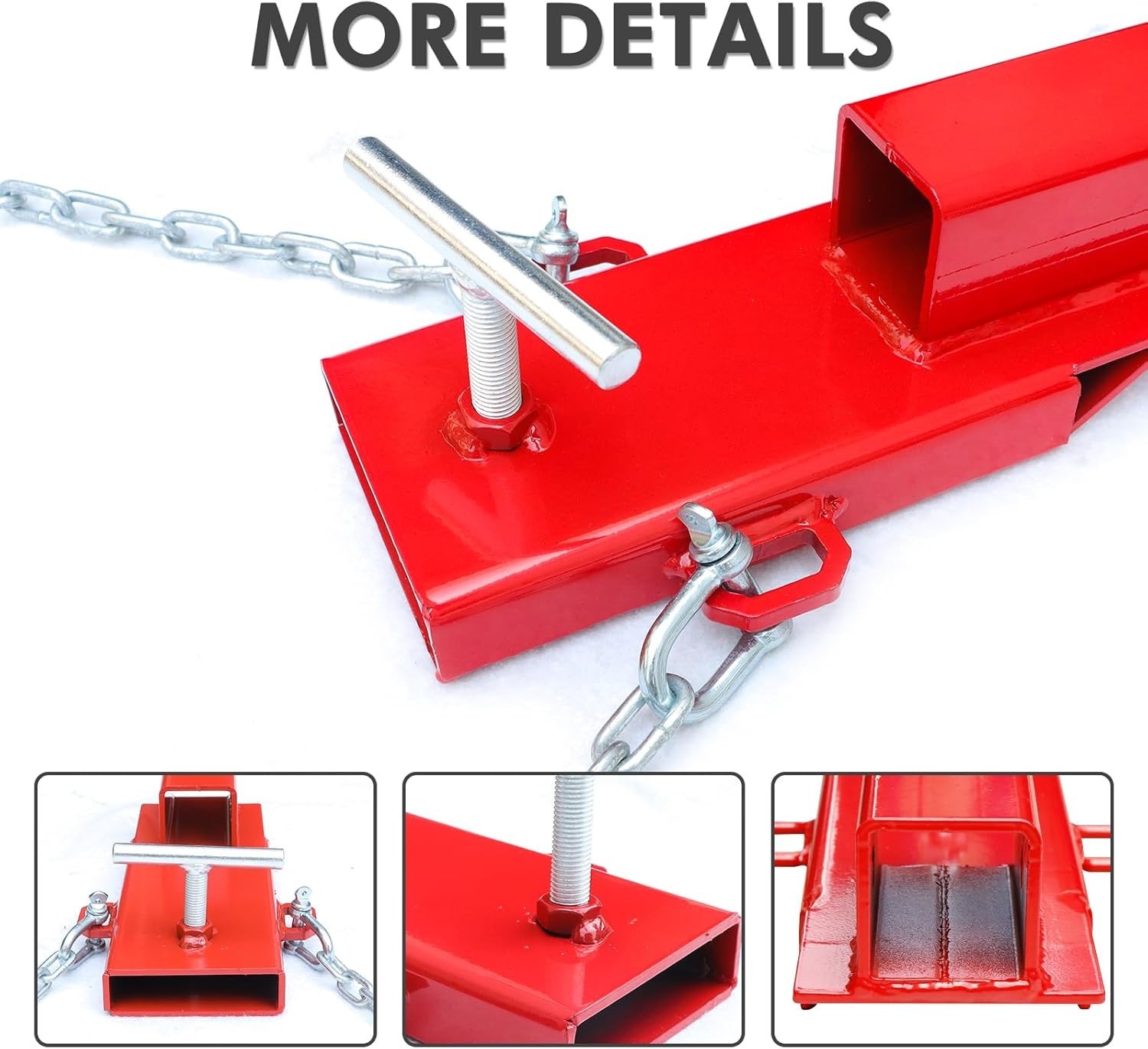 Forklift Ball Hitch Attachment | 2″ Trailer Towing Receiver%