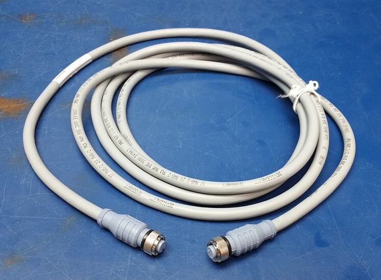 TURCK RKC RKC5723-3M Cable Dual 5 Conductor Straight M12 Female U-07521 Fieldbus