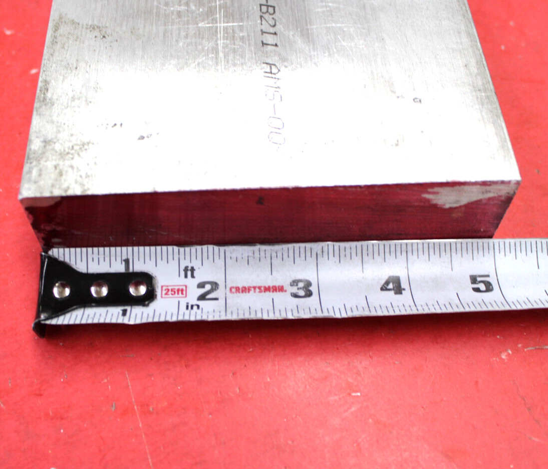 1-1/2″ X 5″ ALUMINUM 2024 T351 Extruded BAR 16″ long Solid Stock PC