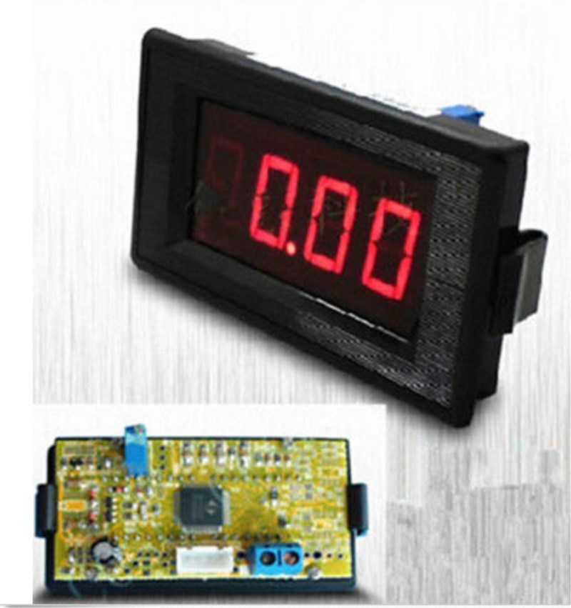 new 3.5 digit RED LED display ohmmeter resistance test meter 0-2MΩ ohm 5v dc