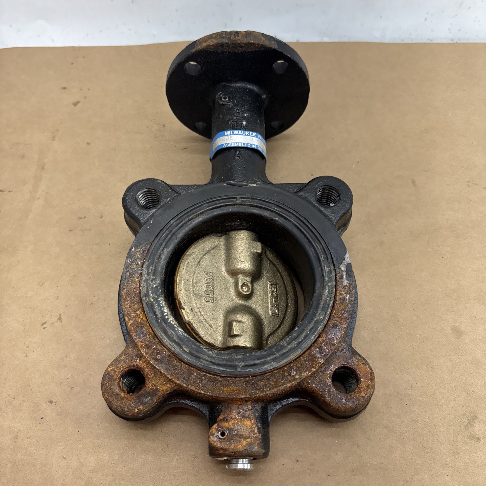 New Lite Shelf Wear Milwaukee Valve 3”CL223E A3 Butterfly Valve Fast Shipping.
