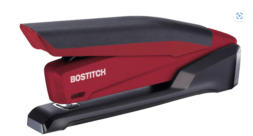 Brand New Bostitch inPOWER Desktop Stapler 20-Sheet Capacity Red #1124
