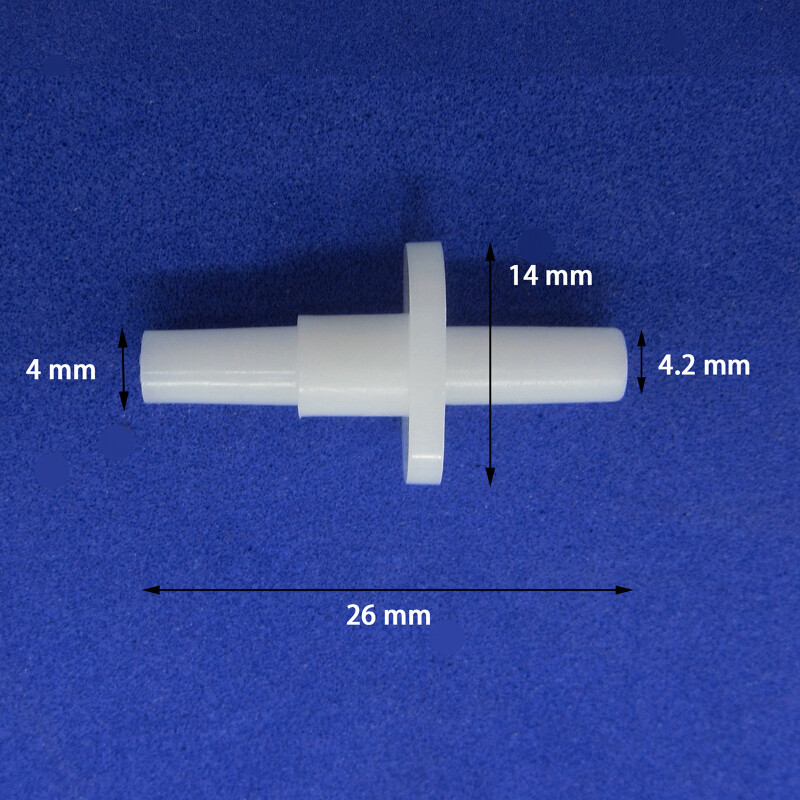 Luer taper Universal Metal Airway Connector, NIBP Cuff , Air Hose Tube Adapter
