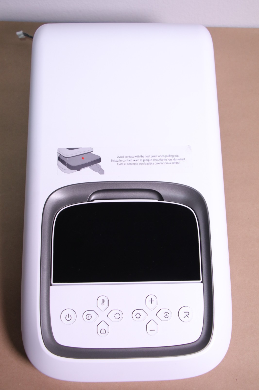 Auto Heat Press 2 – Heat Press Machine Screen Buttons and top Cover -REPLACEMENT