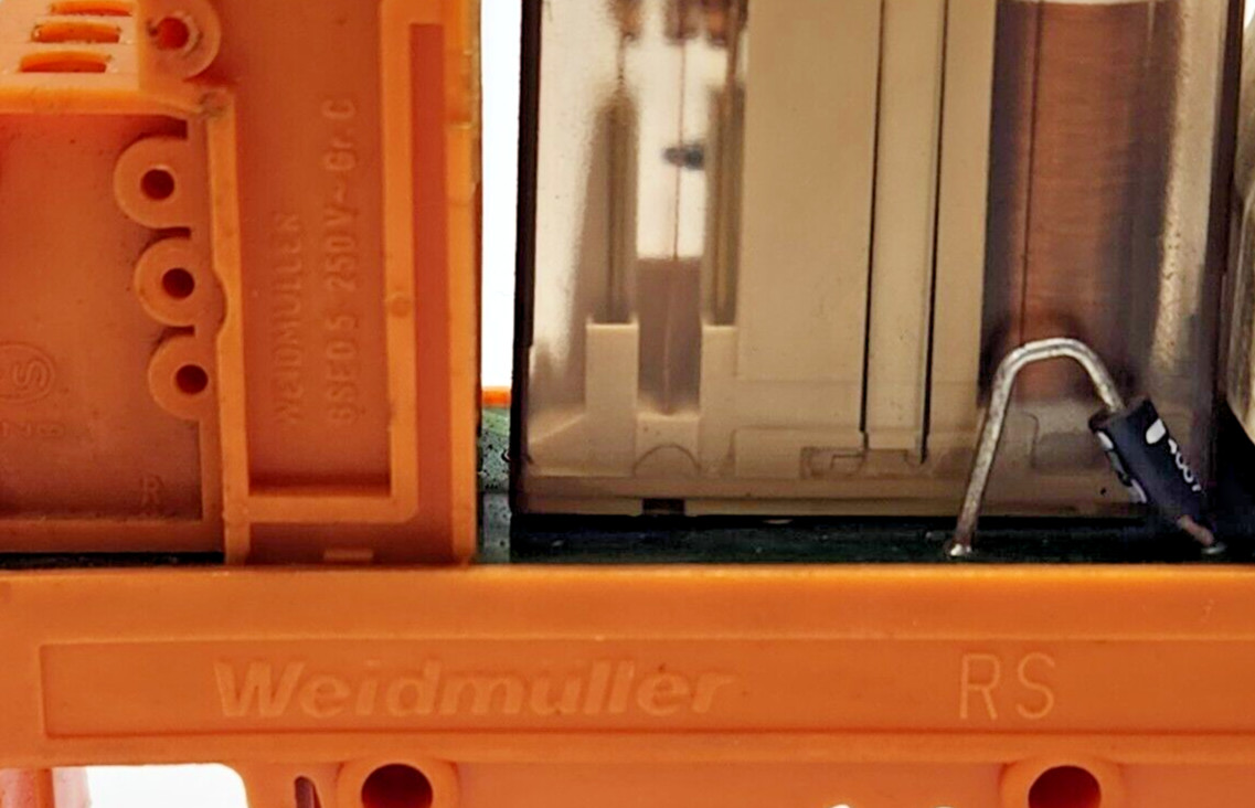 WEIDMULLER GSED 5 250V~GR.C RELAY MODULE RP 710024