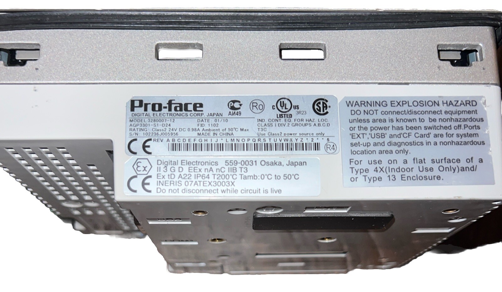 PRO-FACE 3280007-12 TOUCHPANEL