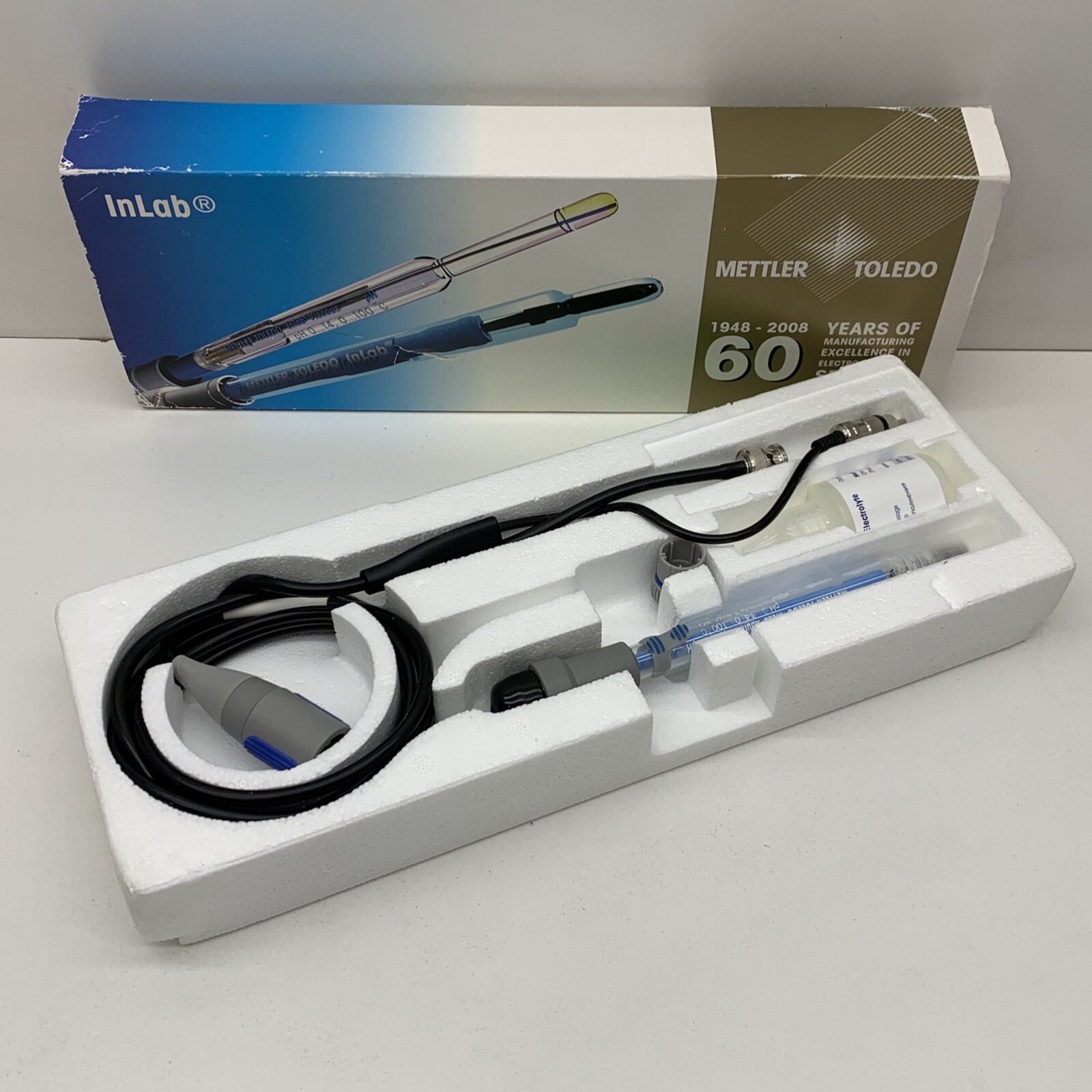 Mettler Toledo 30014095 Inlab Routine Pro pH Electrode ISM + BNC/RCA