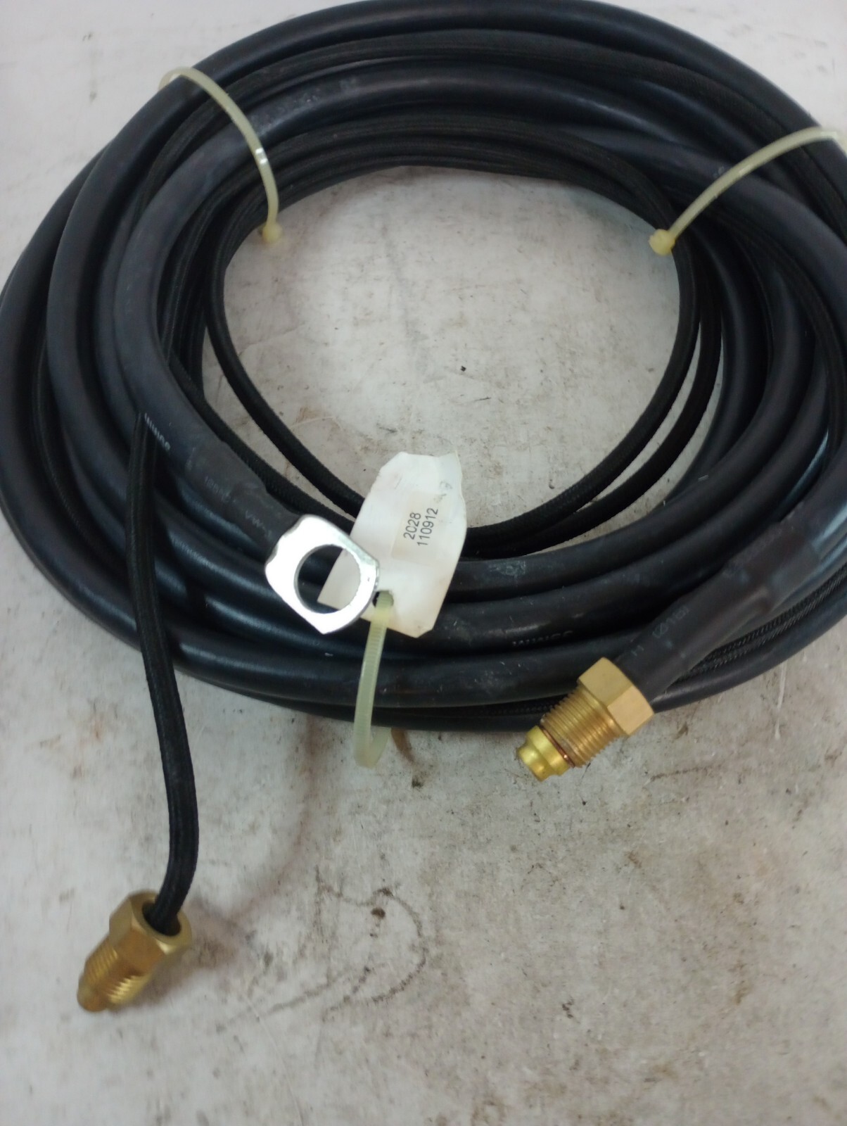 Weld Craft 46V30-2 Power Cable,Rubber,2Pc,25 Ft (7.6M)