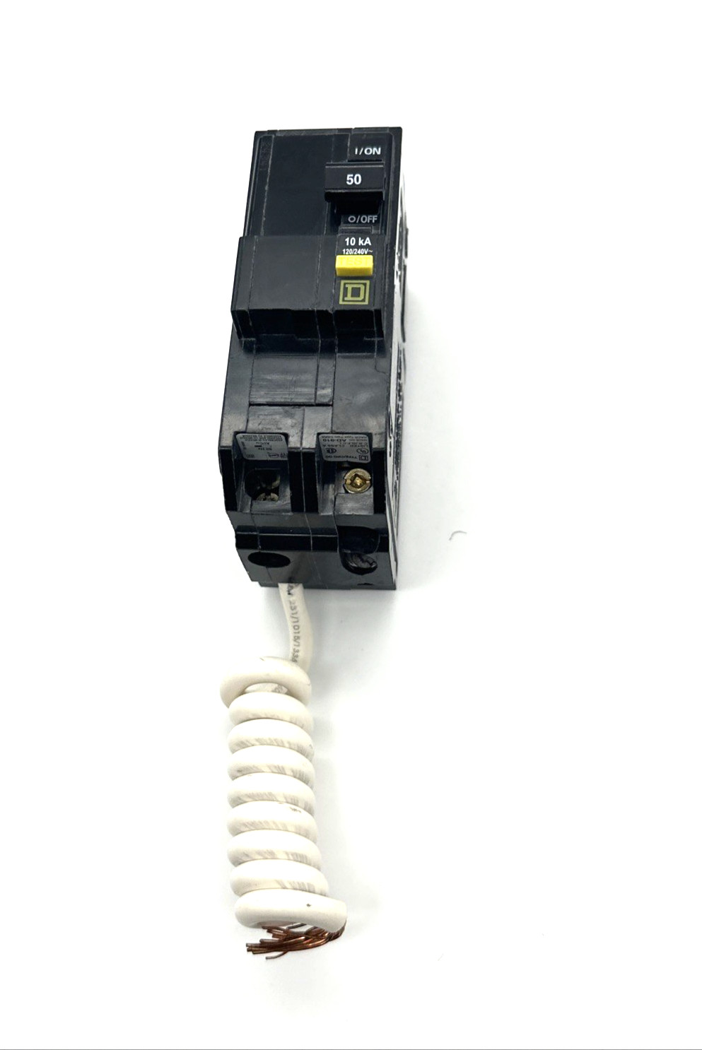 NEW Square D QO250GFI Ground Fault Circuit Breaker GFCI 2 Pole 50A 120/240V