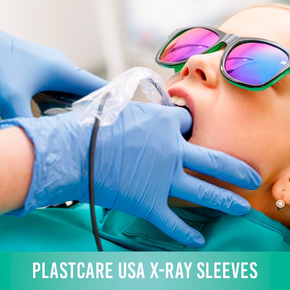 1000 8″x 1-5/8″ Digital X-Ray Sensor Sleeve Disposable Dental Cover Rayos