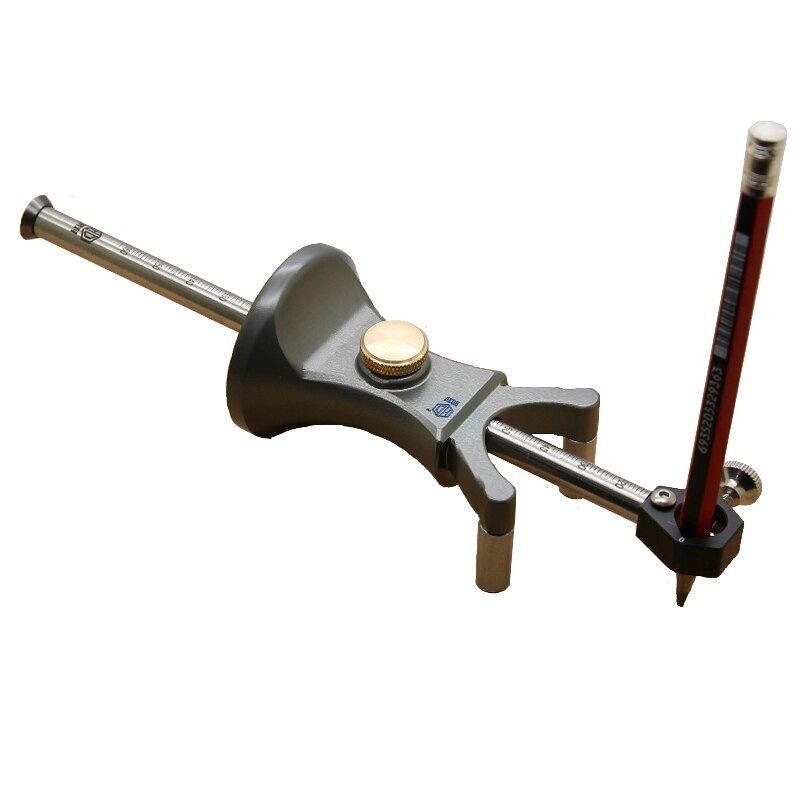 Carpenter’s Marking Tool Dual-Purpose Arc & Straight Line DIY Woodworking Tool