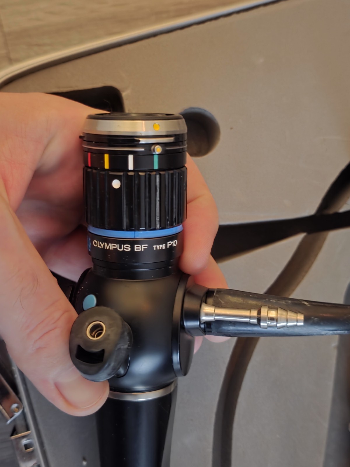 Olympus BF-P10 Bronchoscopy Endoscope With Case & Accessories