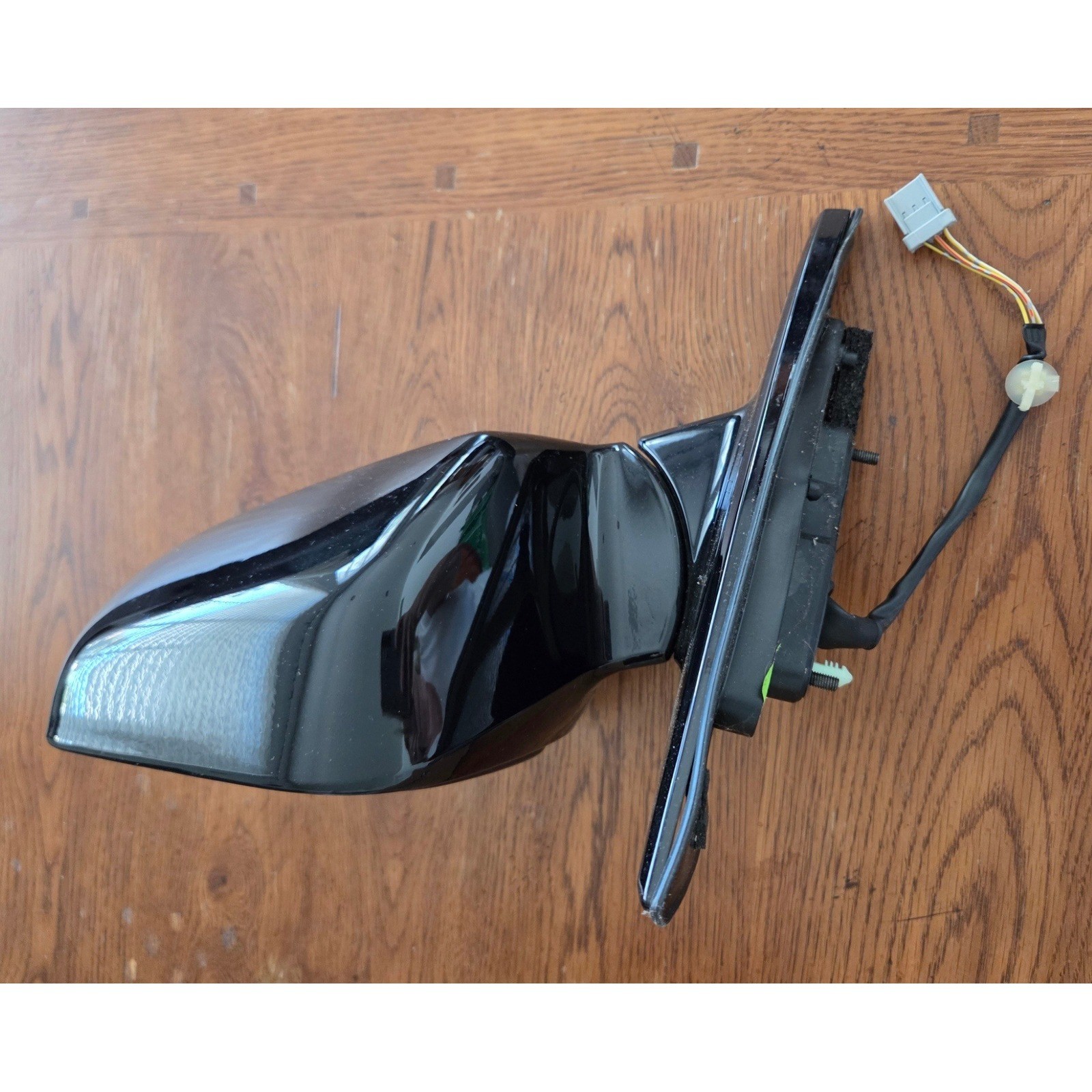 Honda Accord 1999 Drivers Left Side View Mirror Black New Replacement Auto Part
