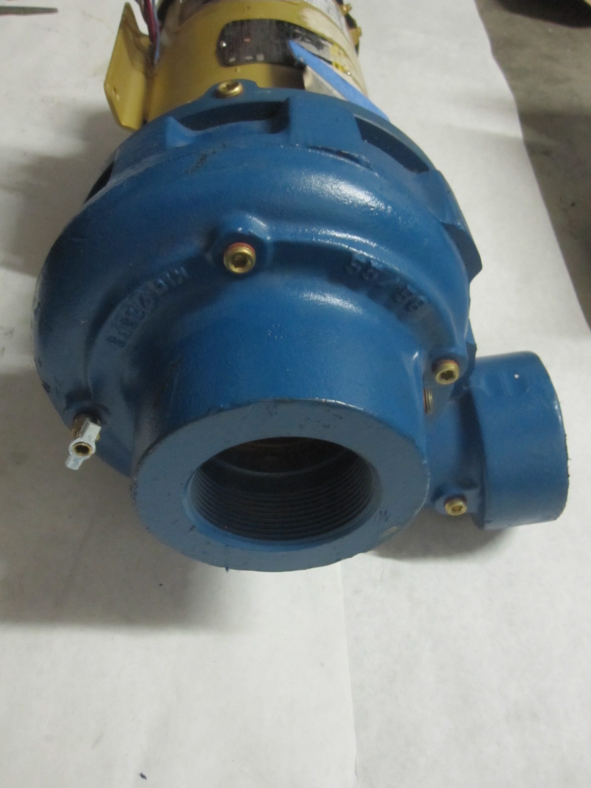 Scot Pump 56F SF 3 x 3 Imp D 5.75 IN 2HP TEFC 1750 PRM 3/60/230/460V Centrifugal