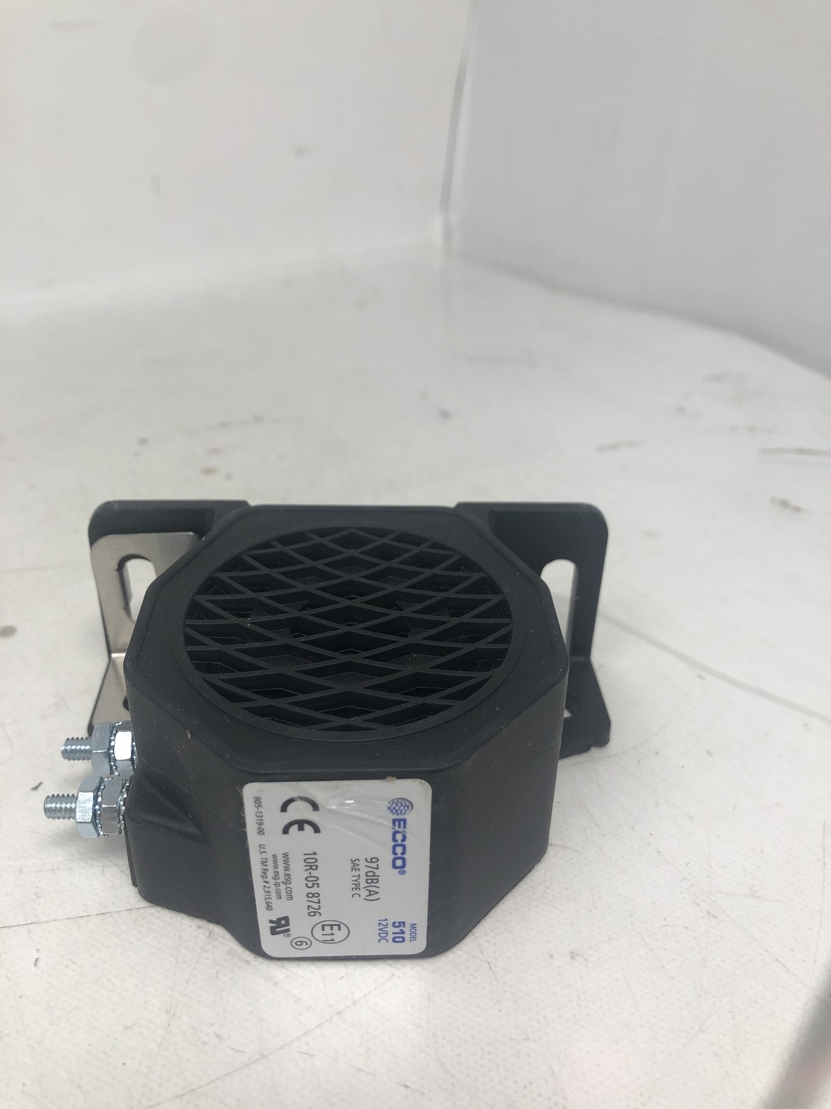 ECCO Model 510 Alarm: Back-up, 97dB, 12VDC