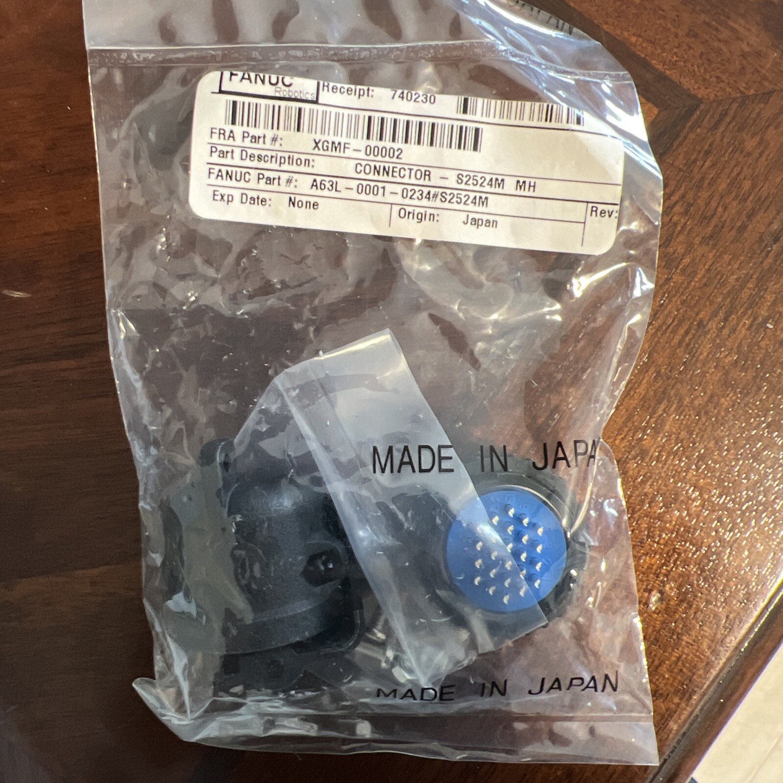 Fanuc EE Connector XGMF-00002 A63L-0001-0234#S2524M Robot End Effector Tool