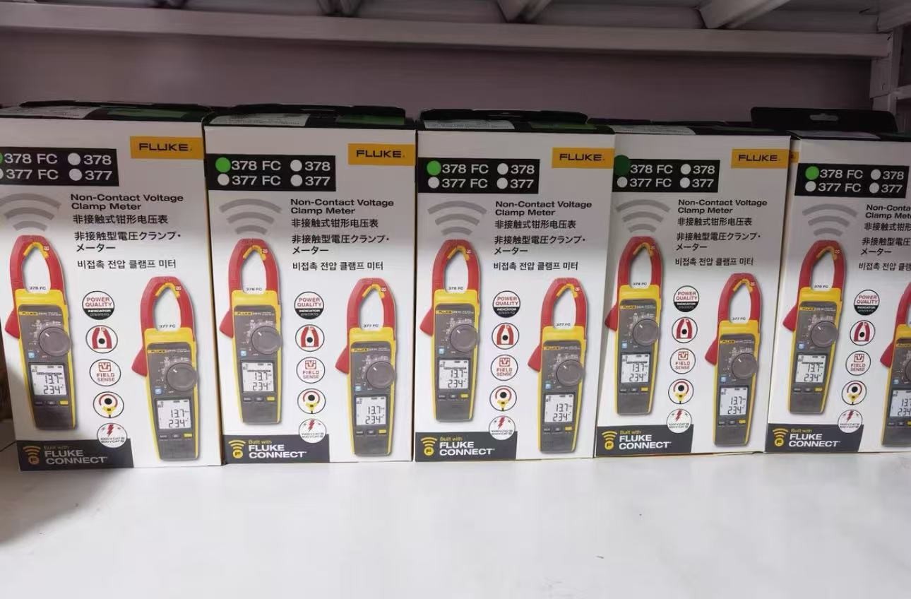 FLUKE 378 FC NON-CONTACR VOLTAGE CLAMP METER CALIBRATED 2025 Express Shipping