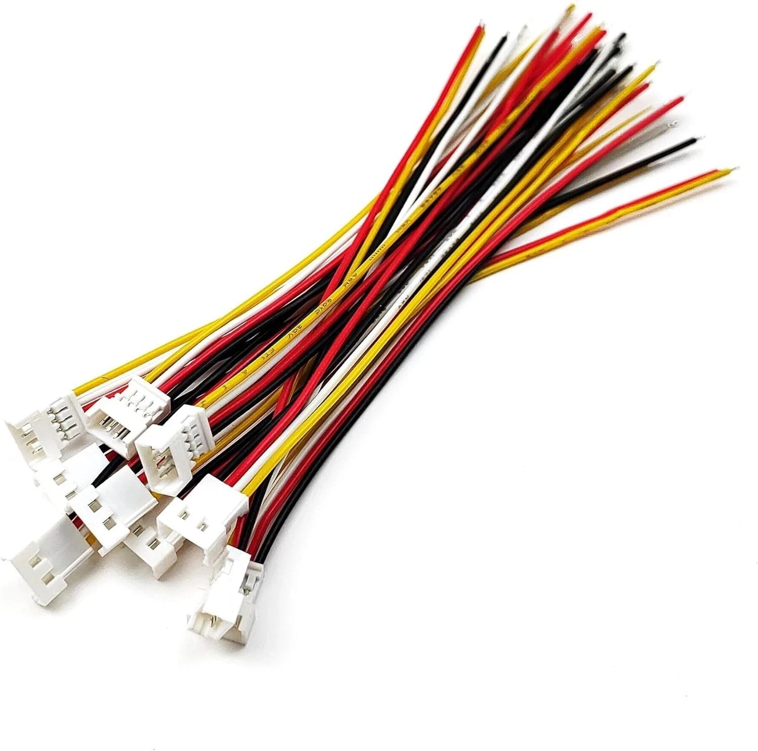 10 Pairs JST 1.25Mm 4 Pin Micro Electrical Male and Female Connector Plug with 1