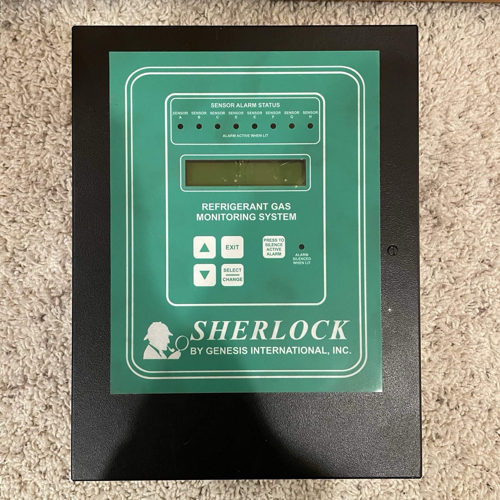 Genesis International Sherlock 402 Refrigerant Monitor 60-0102-00 HVAC Safety