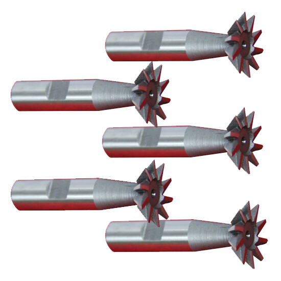 1 Pc 1″ X 45 Degree Premium HSS Dovetail Cutter Milling High Speed Steel