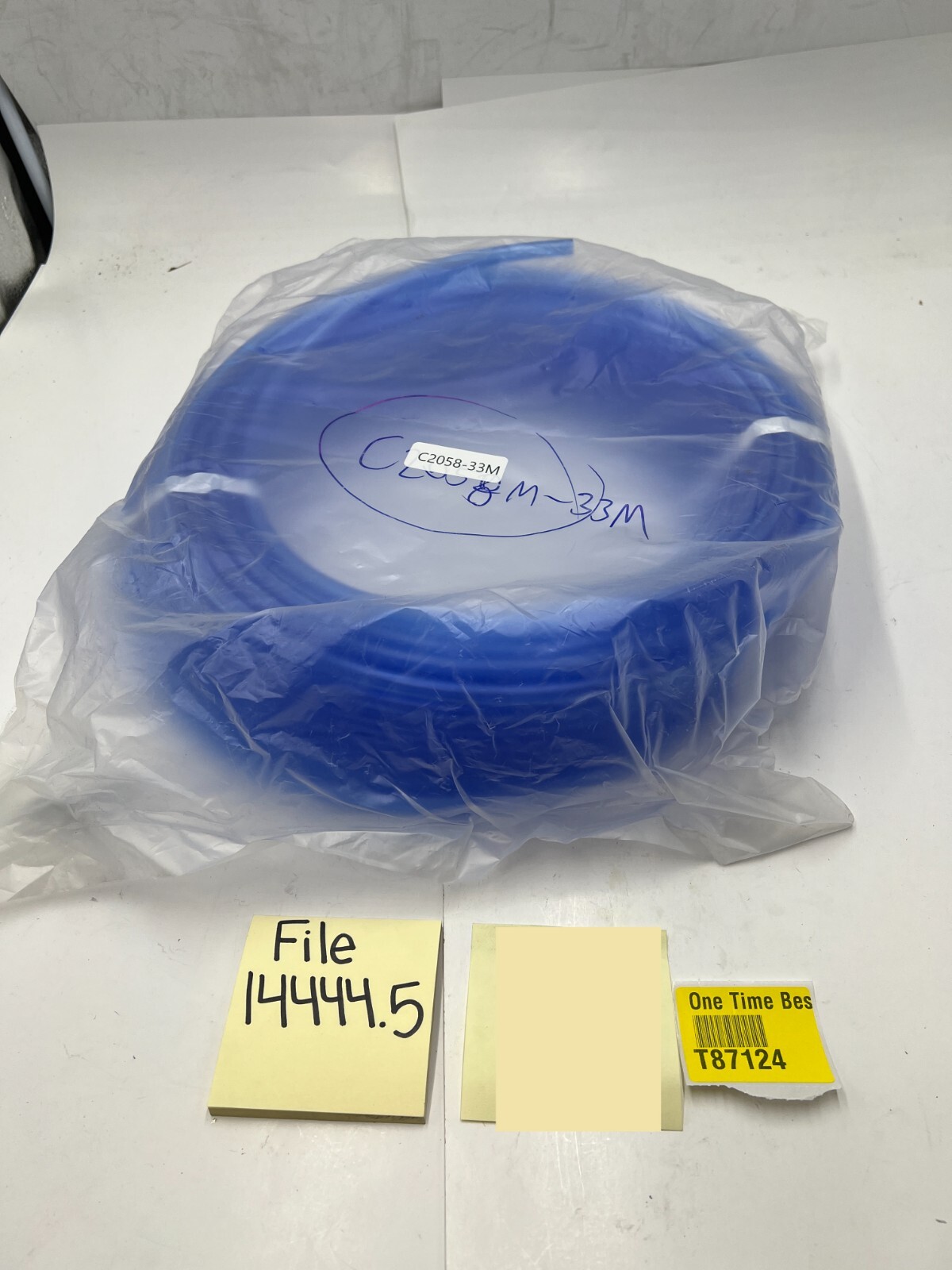 SMC TU1065BU-33 Polyurethane Tubing C2058-33M 100ft 0.8MPa at 20 C Blue