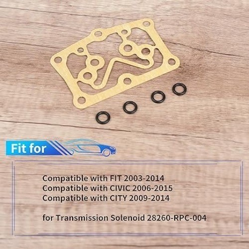 Dual Linear Solenoid Gasket and O-Ring Set 28262-RPC-000 91301-PC9-003 for 2006-