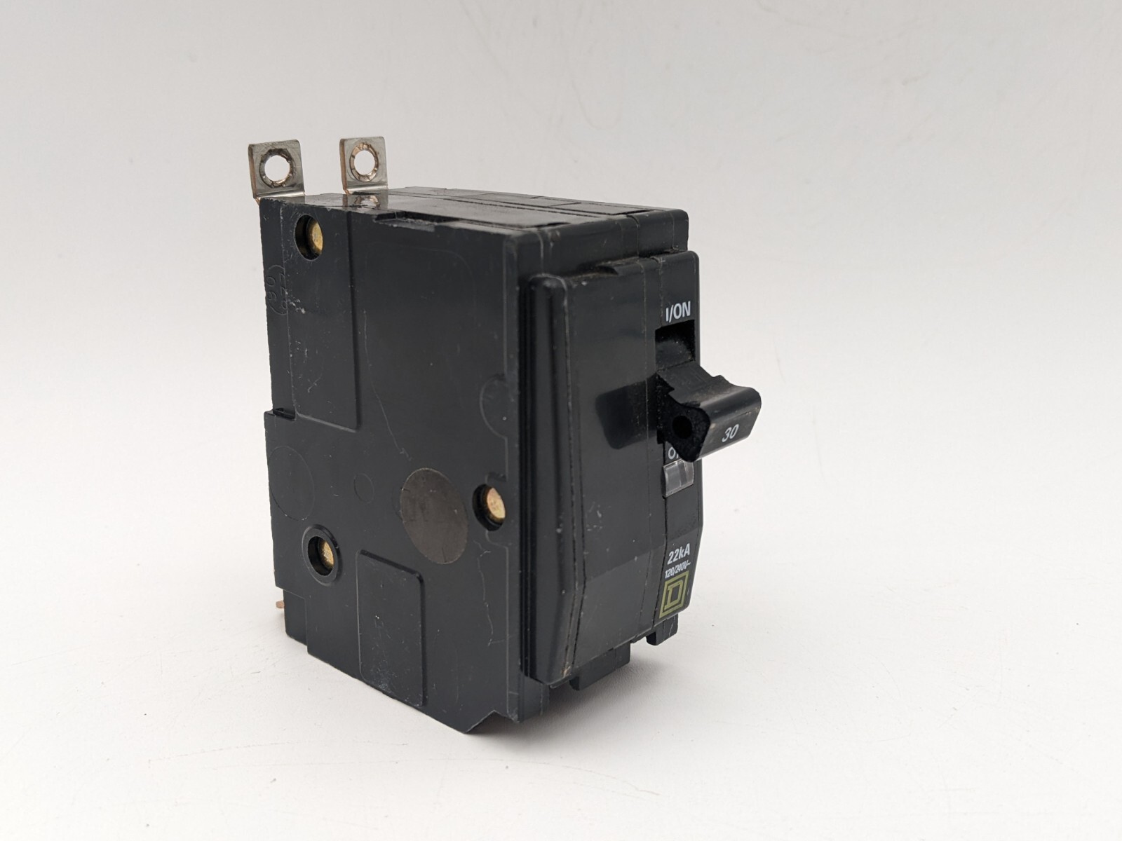 Square D QOB230VH Bolt-On Circuit Breaker 30A 240V 22kA 2P 1PH QOB Used 30 AMP