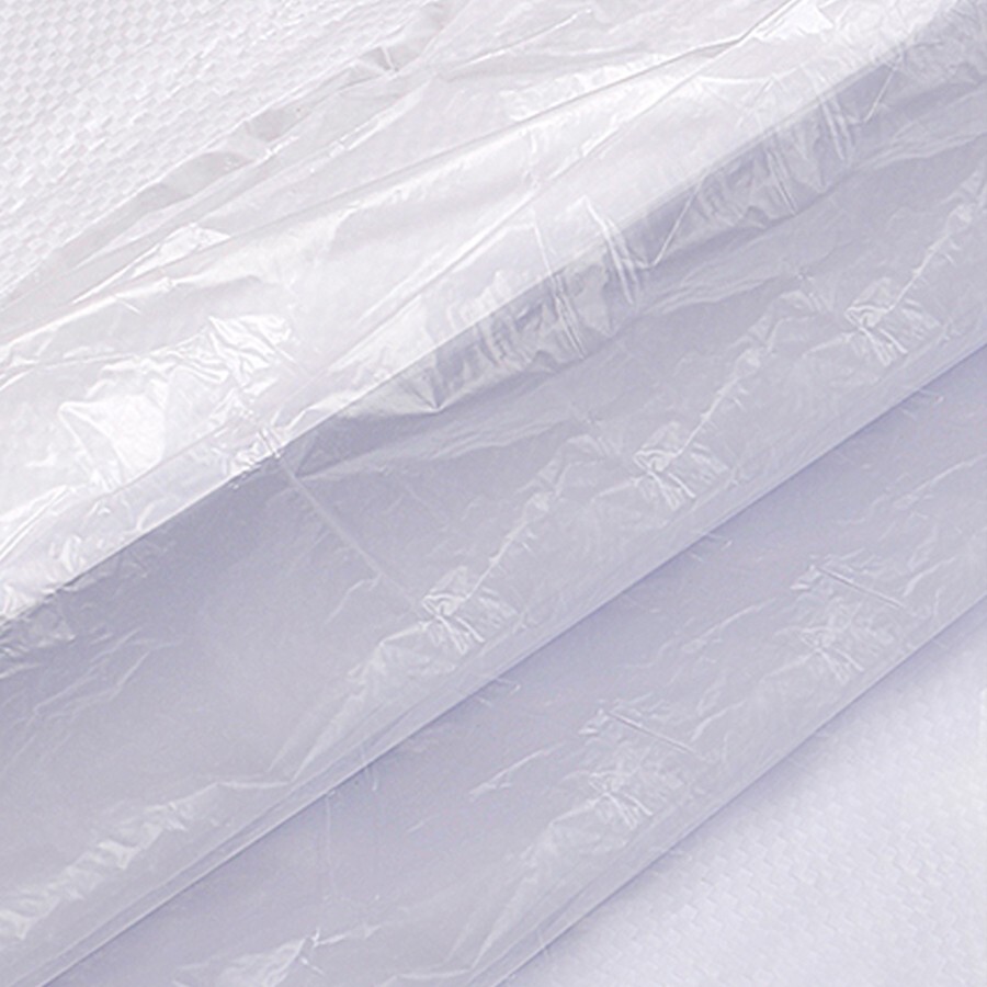 Heavy duty waterproof outdoor woven polypropylene bag,26 x 14″ /60 x 40″ (white)